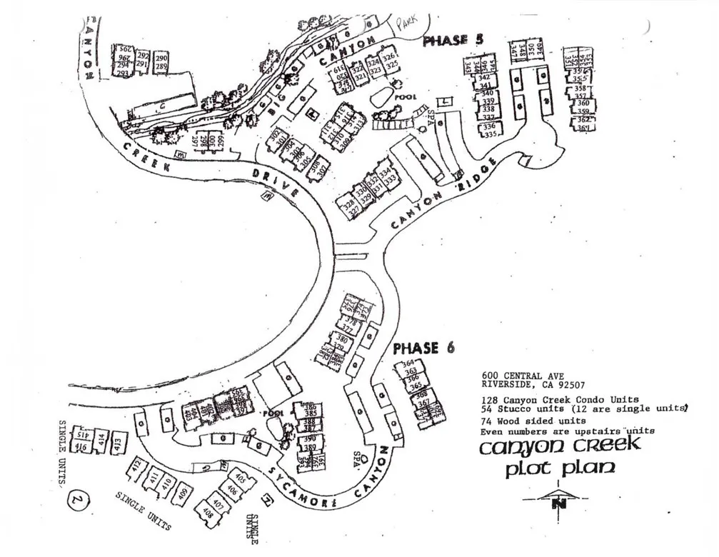 Orignal plot plan