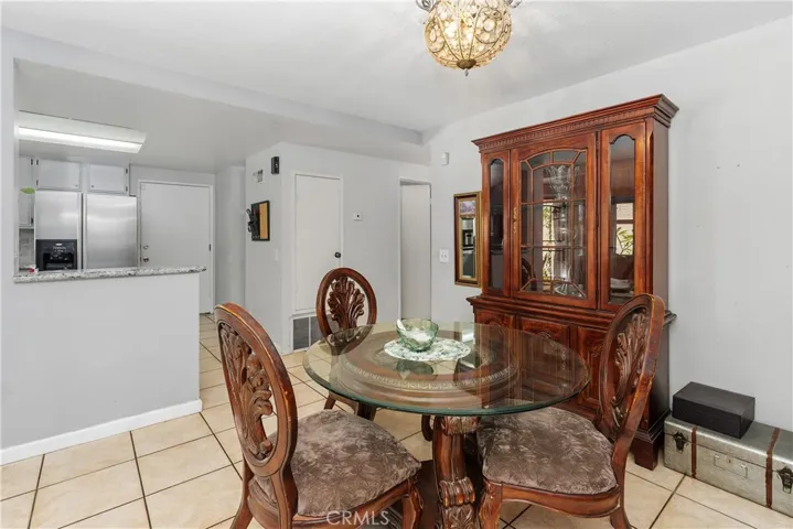 Dining Area Adjacent To Kitchen
