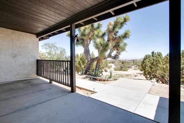 View from porch