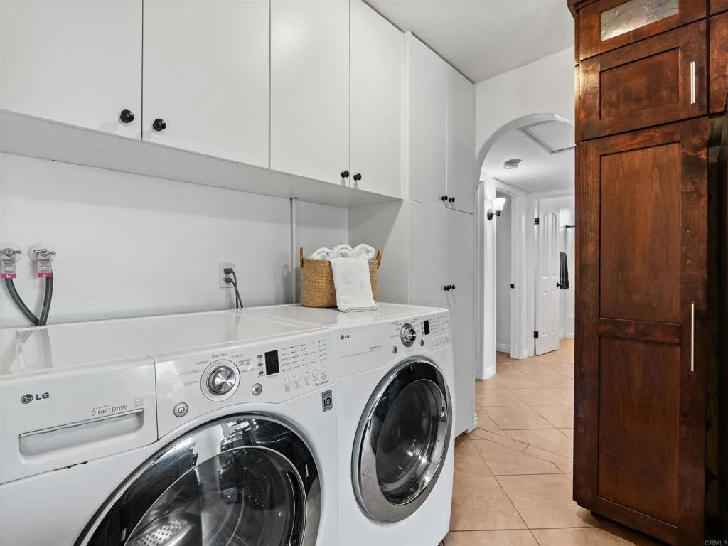 Laundry area