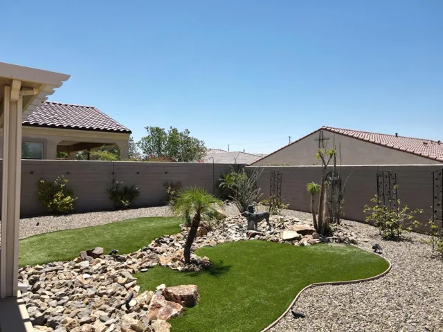 back yard