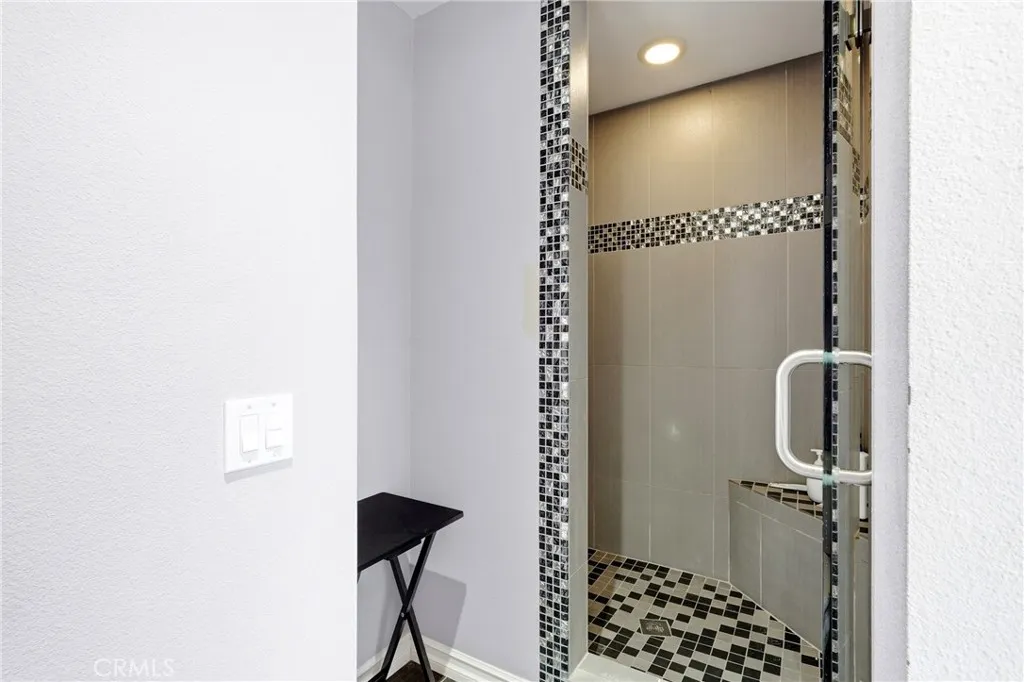 Master shower