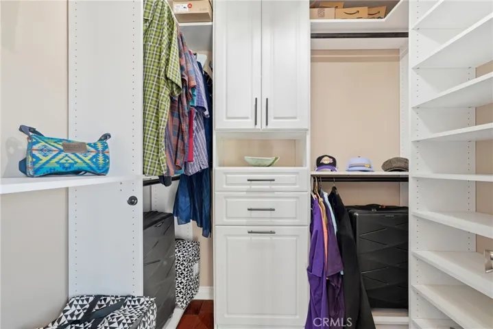 Master closet