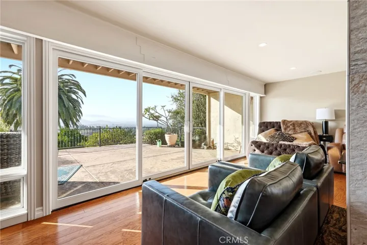 Viewing area from the living room