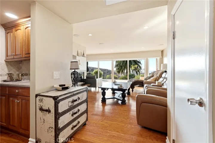 View of living room from foyer