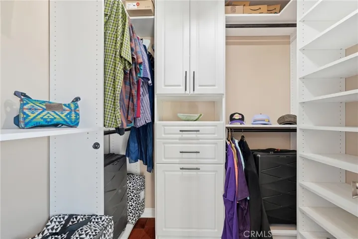 Master closet