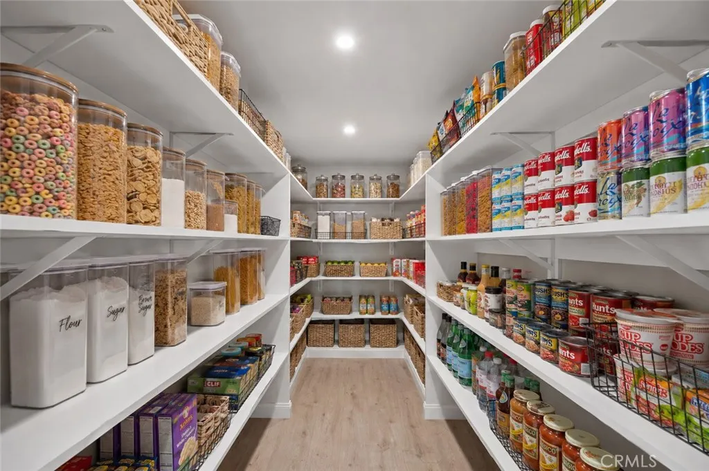 Enormous Walk-In Pantry