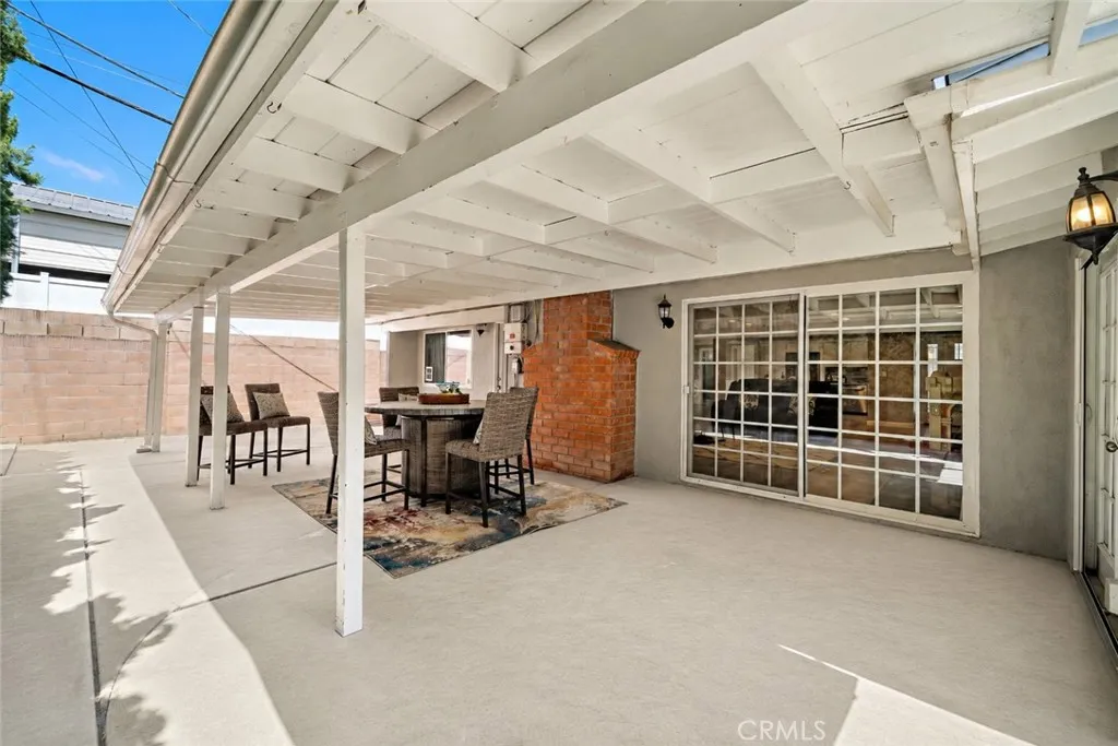 Spacious Backyard with Covered Patio