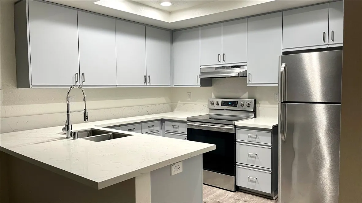 Kitchen with Stainless appliances