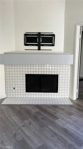 TV mount above fireplace