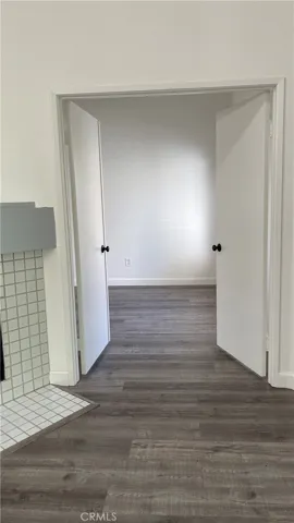 Double door entry to second bedroom/office/den