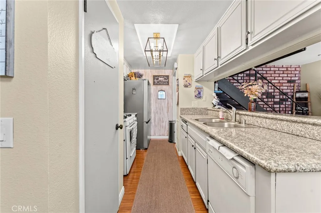 Kitchen and utility closet
