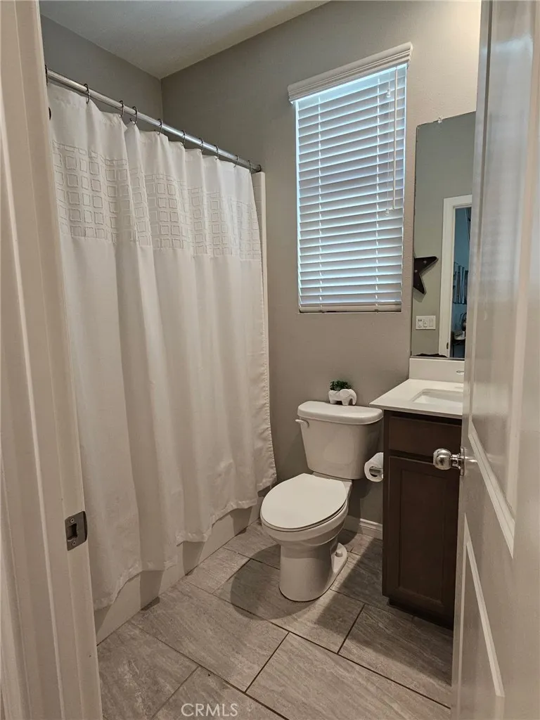 Full bathroom on the downstairs level
