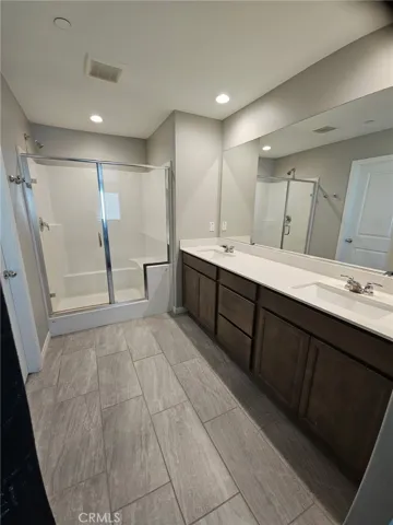 Bathroom inside owner suite
