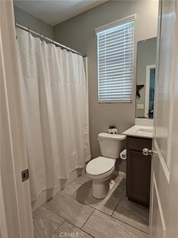 Full bathroom on the downstairs level