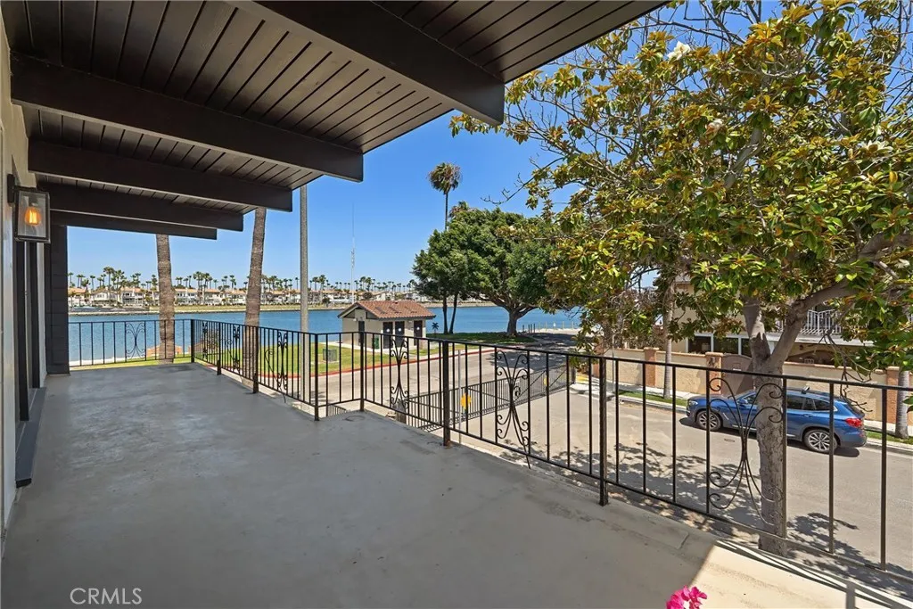 Large balcony with water videws