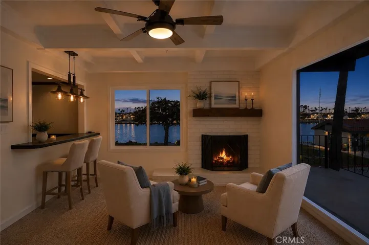 Upstairs Bonus Room with wet bar