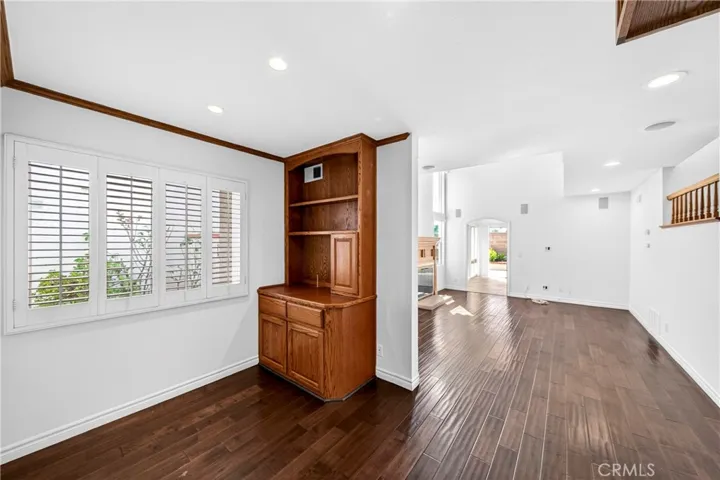 Downstairs Den can be office/ playroom