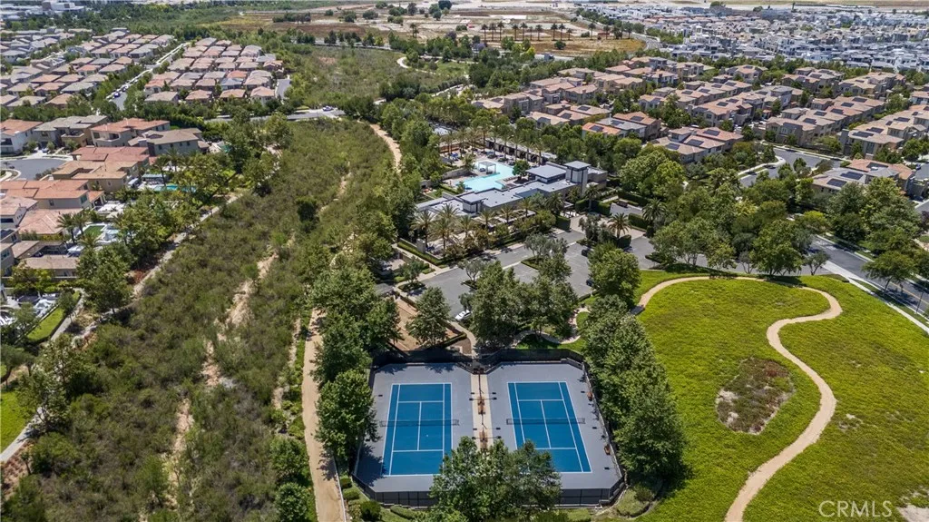 Community tennis courts