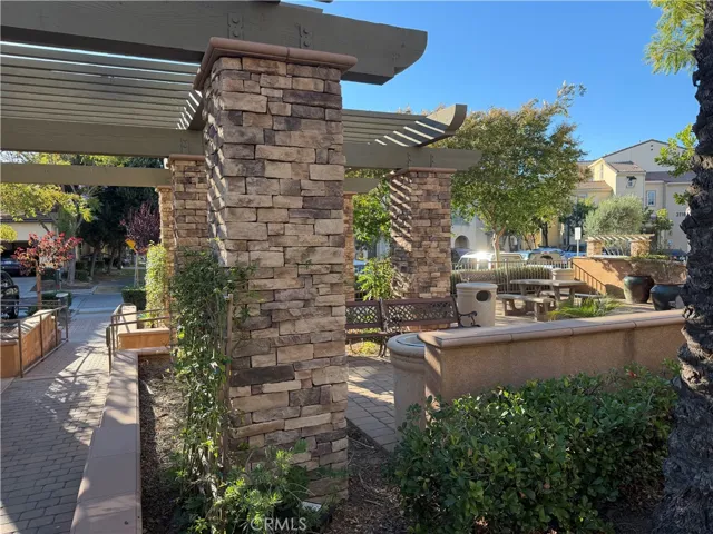 Neighborhood picnic area next door
