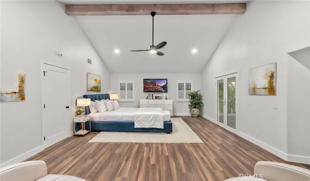 Primary Bedroom Digitally Staged