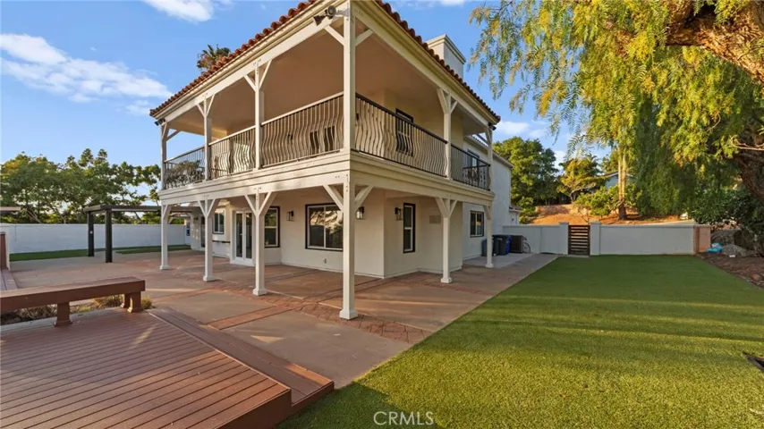 Wrap-around balcony off master suite for enjoying the sunsets