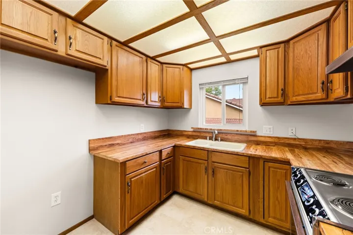 Upstairs kitchen