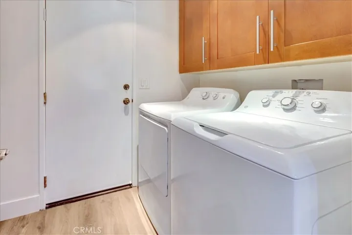Full size laundry room. Washer and dryer included