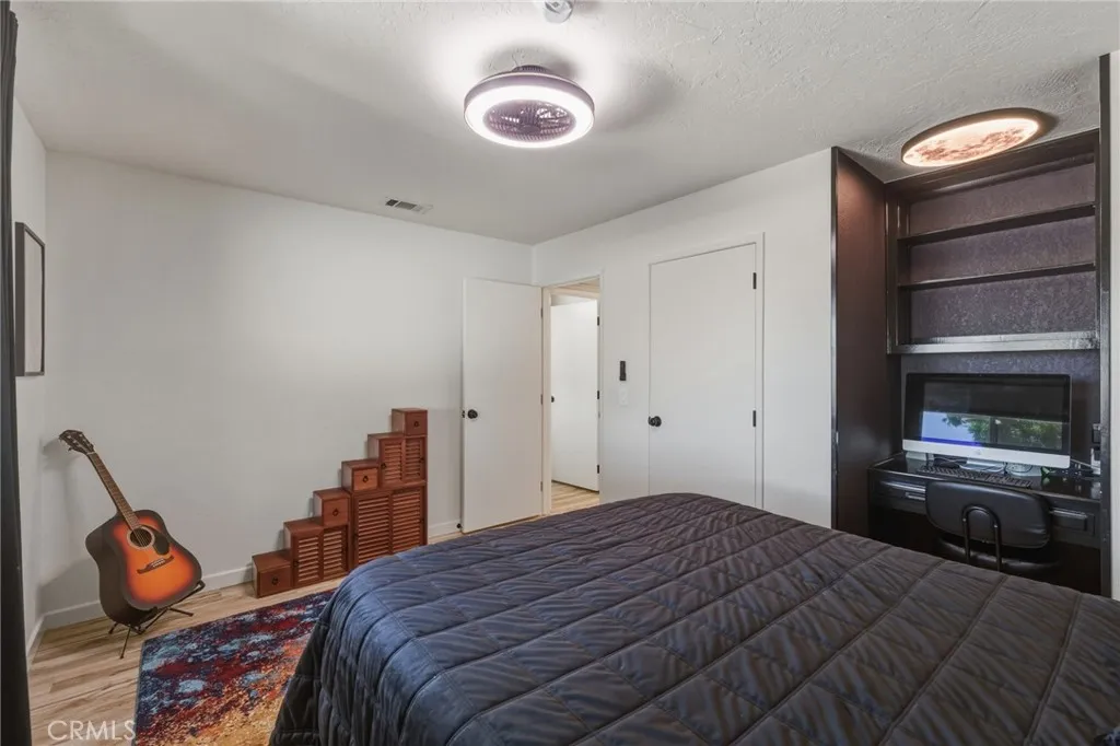 Bedroom 2 with built in desk