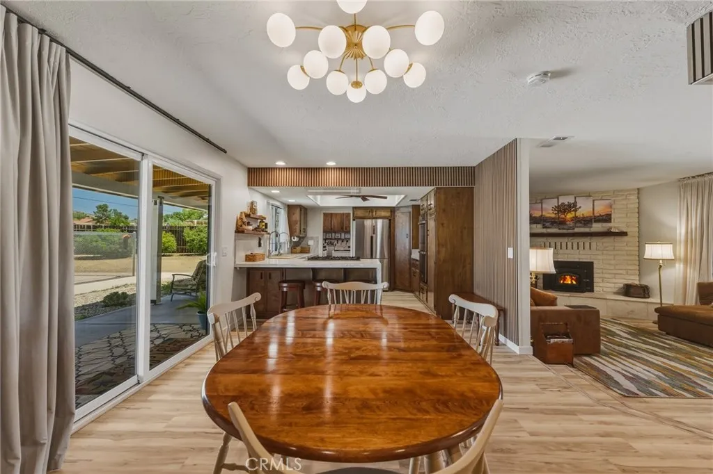 Dining area