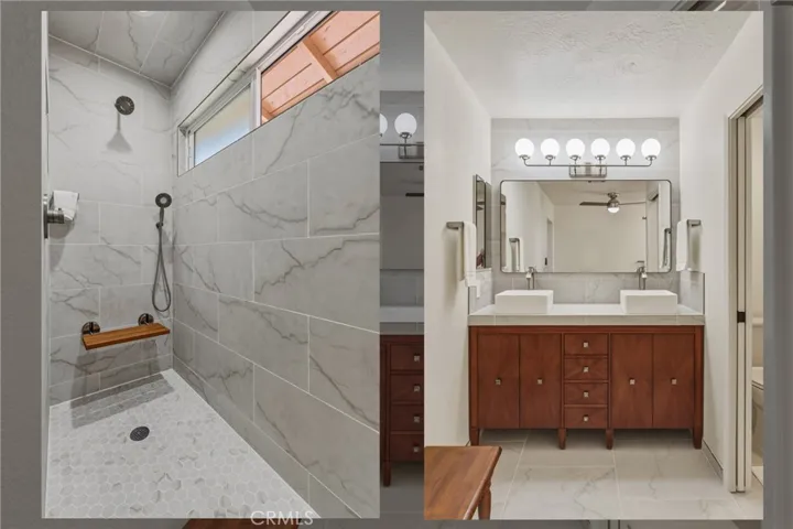 Primary spa bathroom