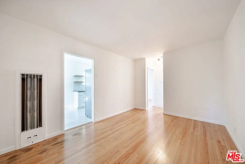 Living Room (wall heater has