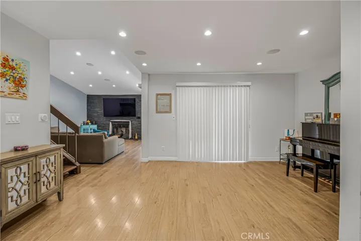 FAMILY ROOM WITH PATIO ACCESS