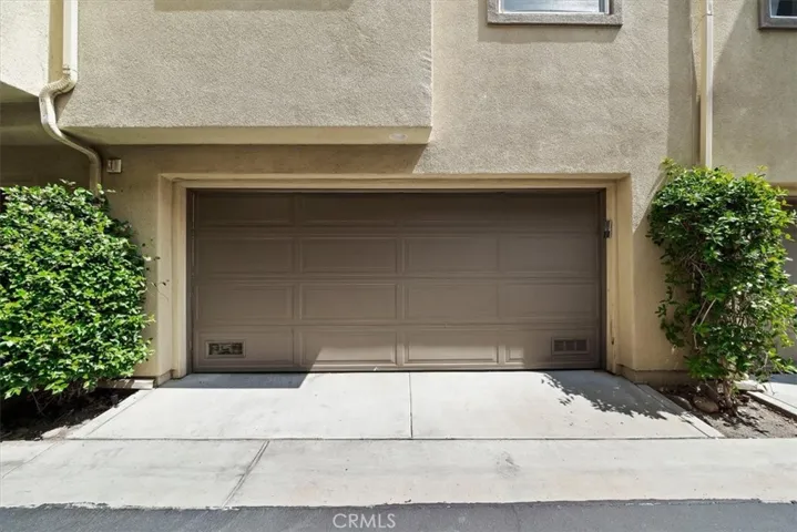 Deep two car garage