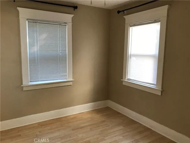 Two windows in the bedroom. Pictures are from 2020, before tenant moved in.