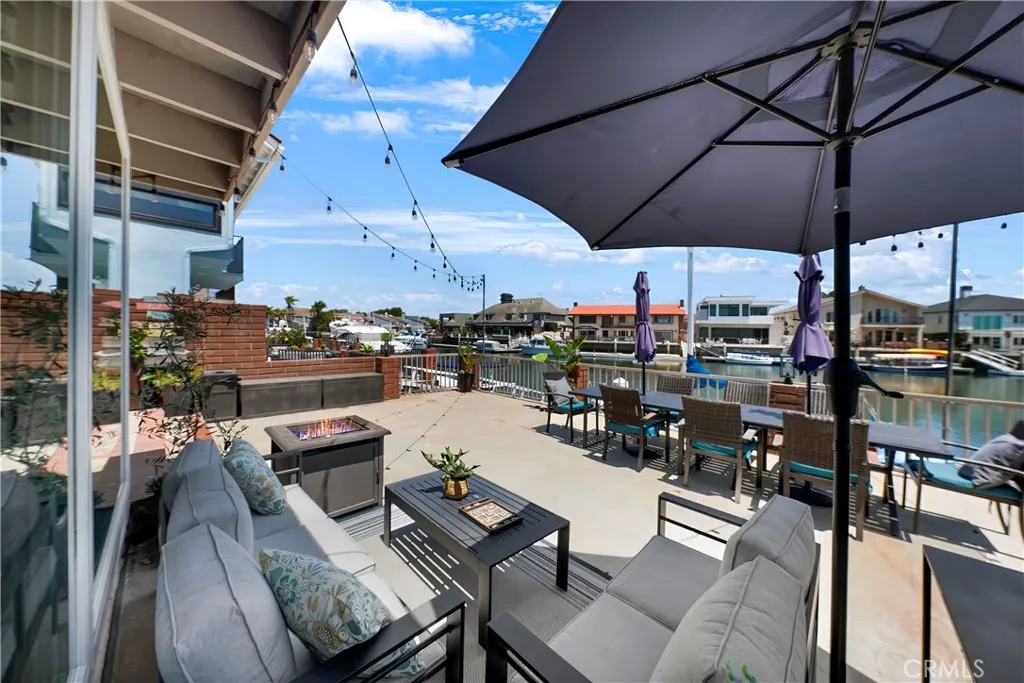 Backyard Patio Harbour Views