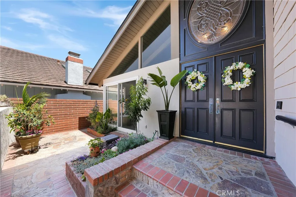 Front Entrance Double Doors