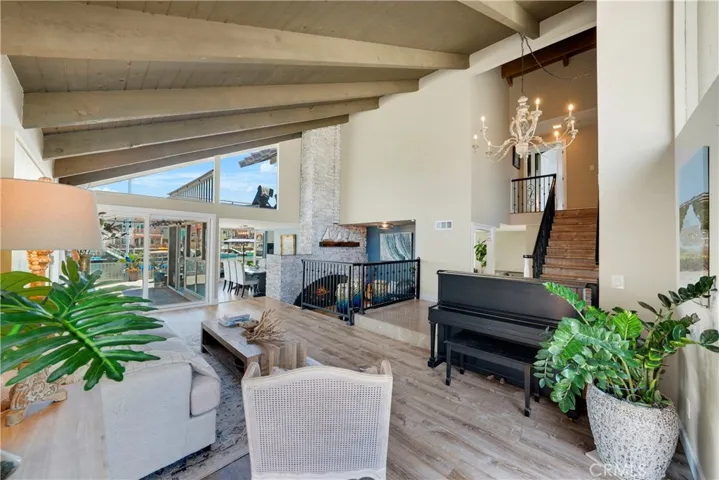 2nd Living Room Vaulted Ceilings