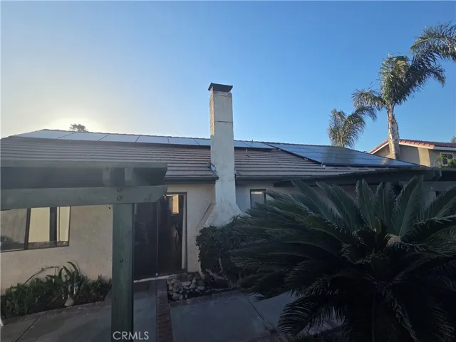 House roof with Solar