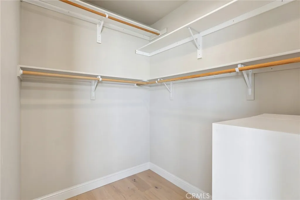 Primary closet