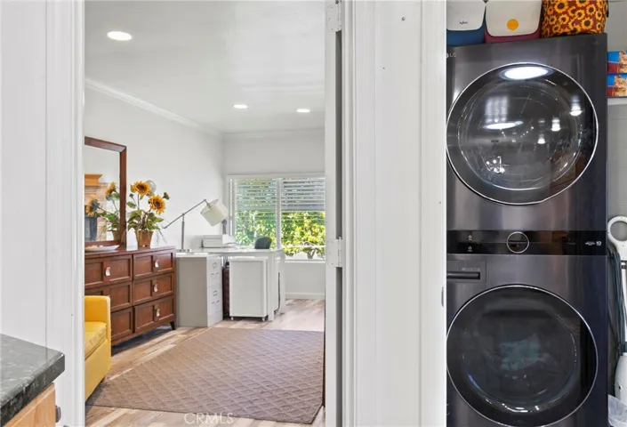 Laundry Room off of Kitchen & Primary