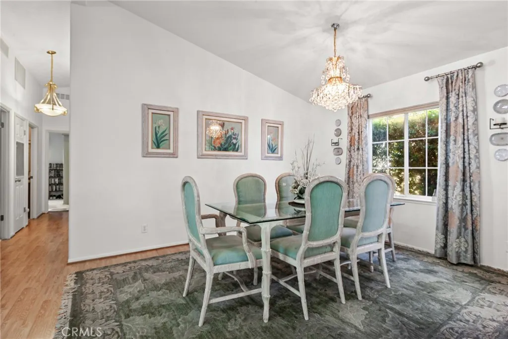 Dining Room off of Living Room and Kitchen