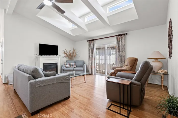 Large open concept living area with a lot of natural light