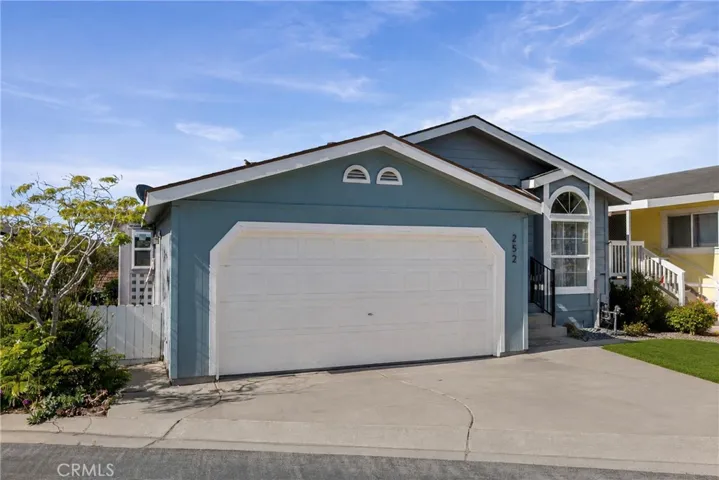 Front of Home with 2 Car Garage Attached