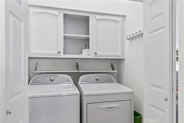 Laundry Closet in Hallway
