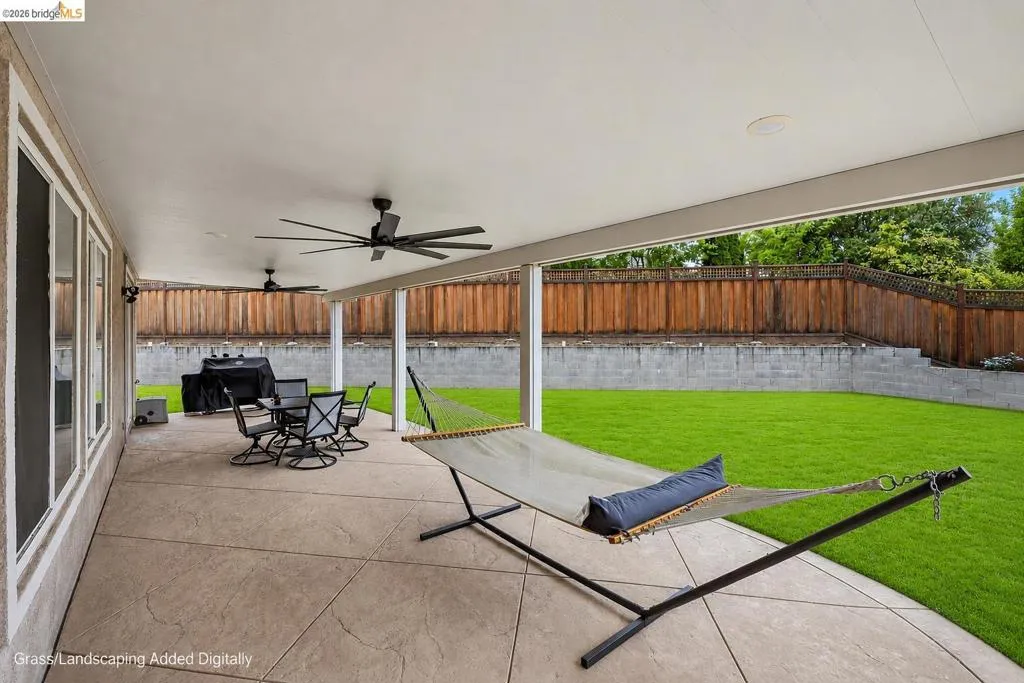 Patio terrace