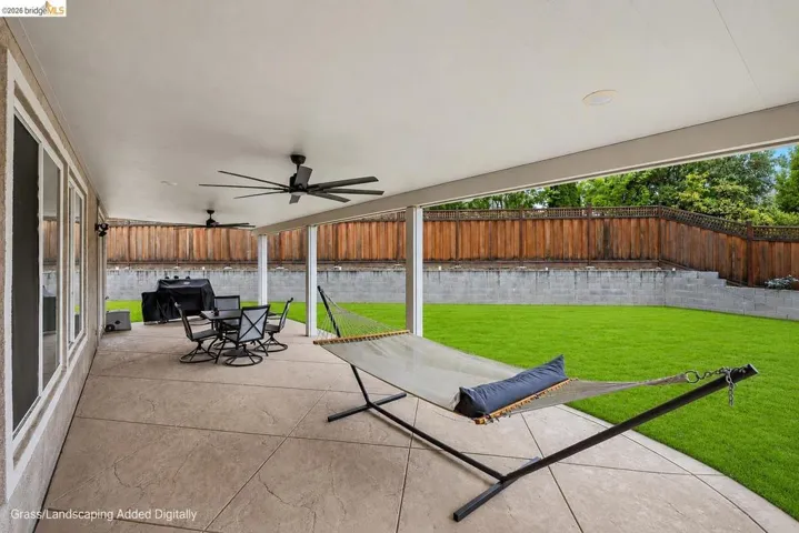 Patio terrace