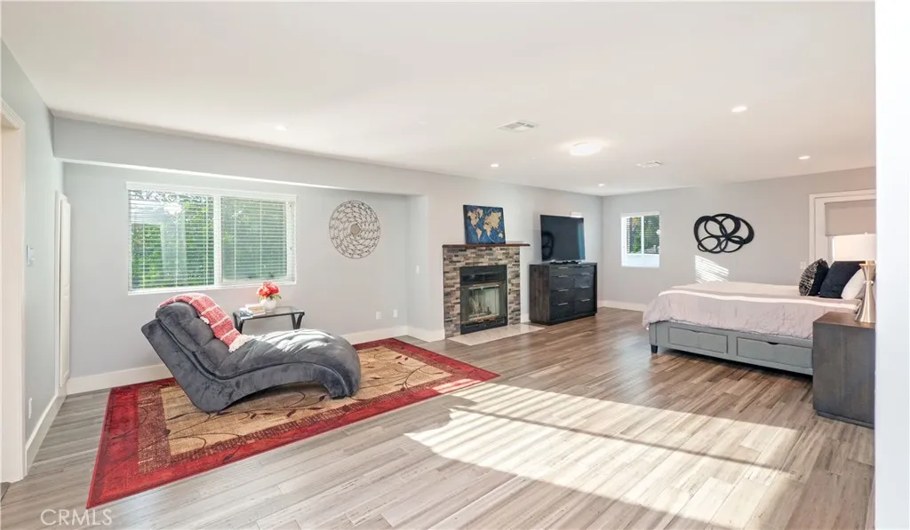 Primary suite over 500 square foot