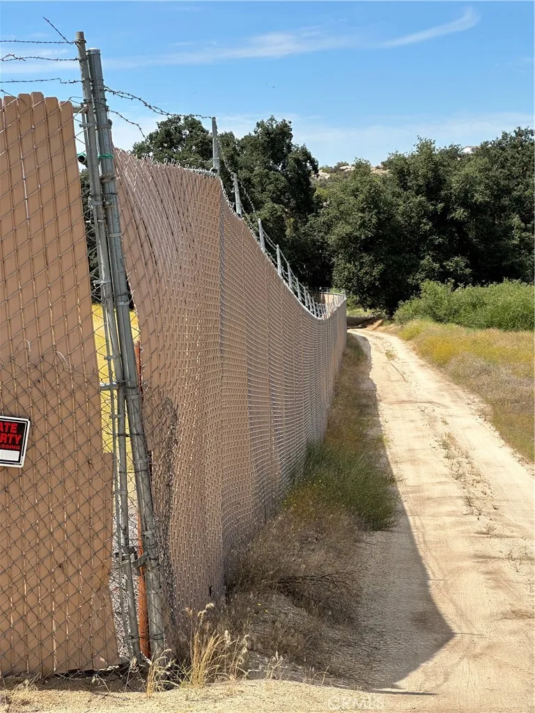 View of fencing on a  portion of parcel.