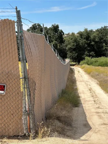 View of fencing on a  portion of parcel.